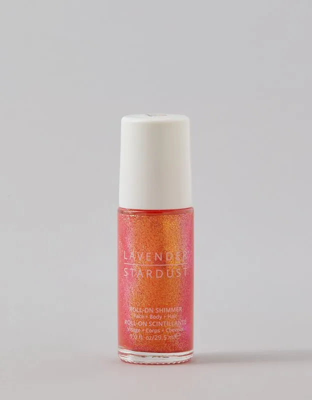 Lavender Stardust Roll-On Body Glitter