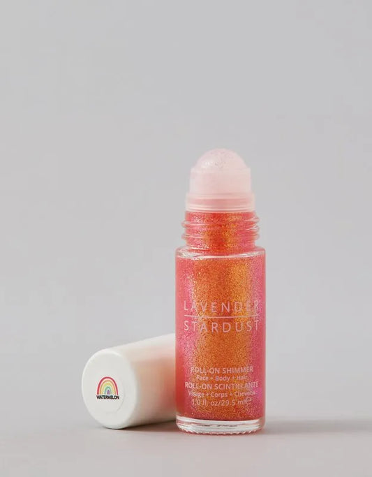 Lavender Stardust Roll-On Body Glitter