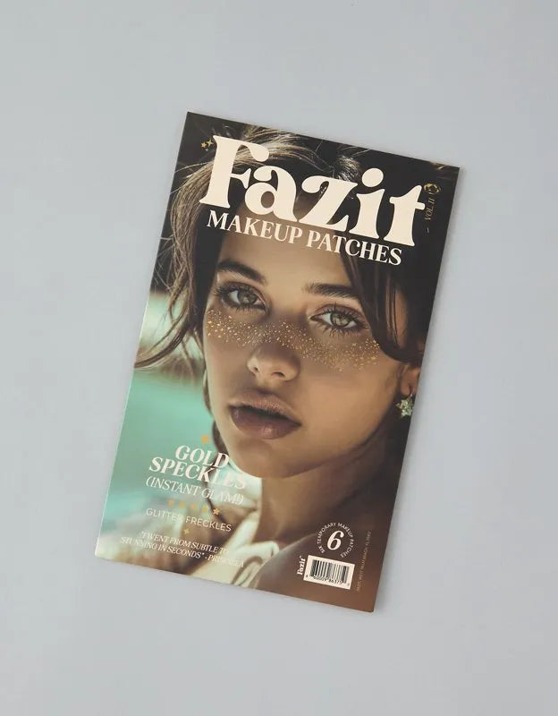 Fazit Gold Glitter Freckles Makeup Patches