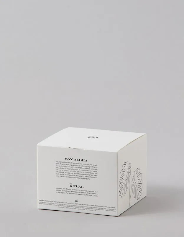 BajaZen Coco Glow Body Buff Scrub