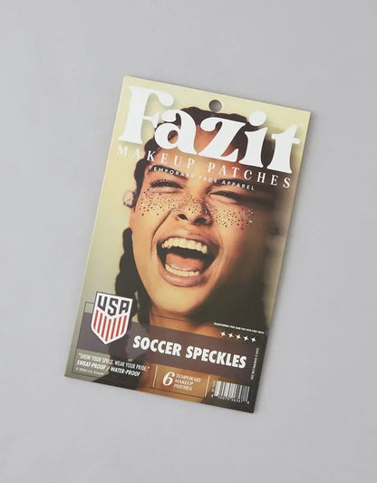 Fazit x U.S. Soccer Speckles Makeup Patches