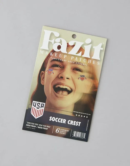 Fazit x U.S. Soccer Crest Makeup Patches