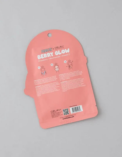 Celavi Peanuts Strawberry Sheet Mask