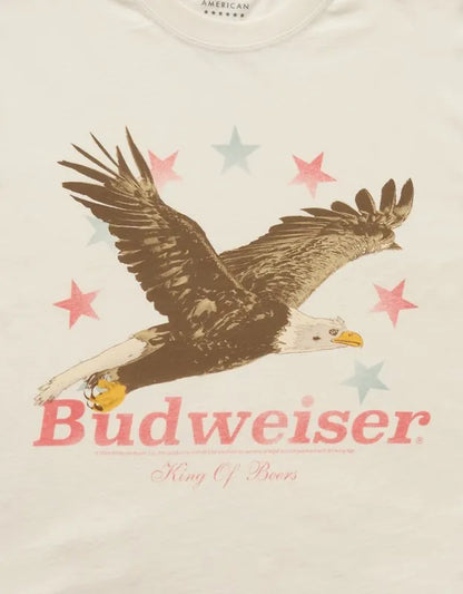 AE Boxy Budweiser Graphic T-Shirt