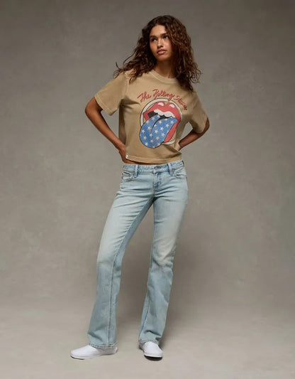 AE Boxy Rolling Stones Graphic T-Shirt