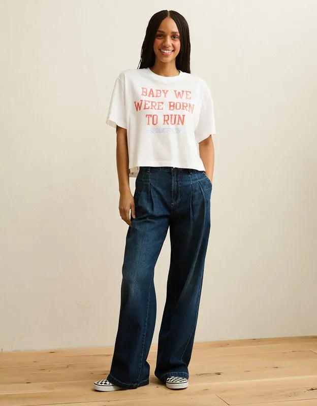 AE Boxy Bruce Springsteen Graphic T-Shirt