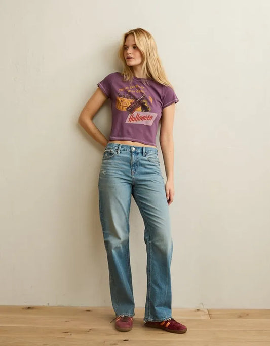 AE Coca-Cola Halloween Graphic Shrunken T-Shirt