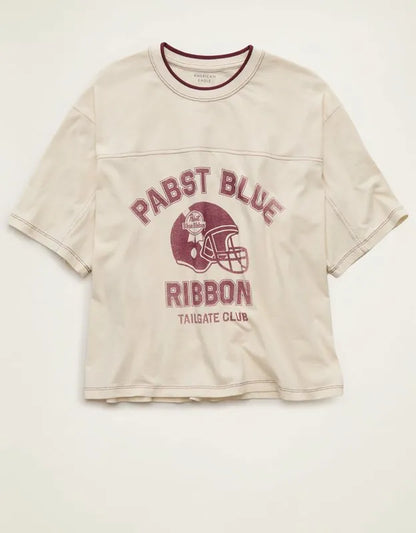 AE Oversized Pabst Blue Ribbon Graphic Tee