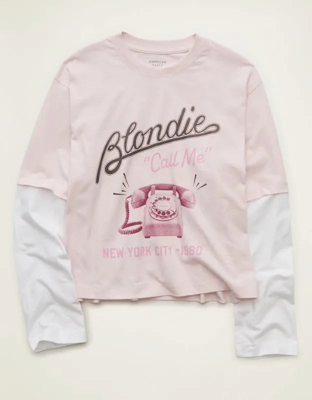 AE Twice As Nice Blondie Graphic T-Shirt