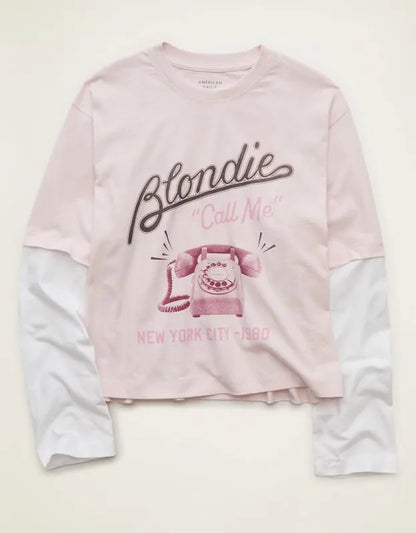 AE Twice As Nice Blondie Graphic T-Shirt