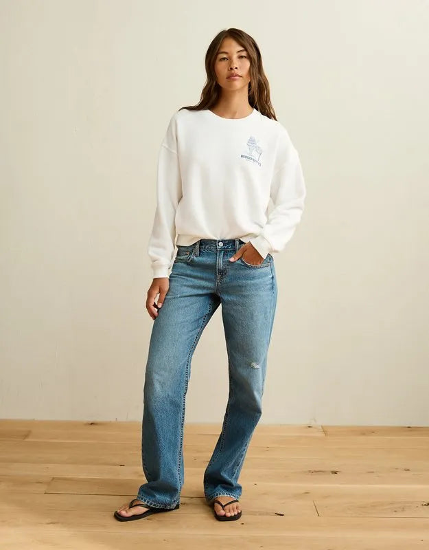 AE 4th of July Graphic Sweatshirt