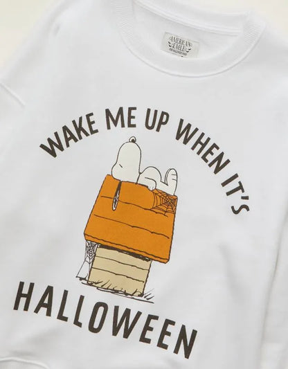 AE Peanuts Halloween Graphic Sweatshirt