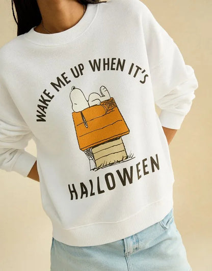 AE Peanuts Halloween Graphic Sweatshirt