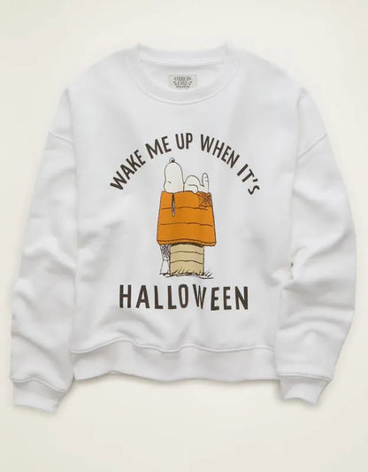 AE Peanuts Halloween Graphic Sweatshirt