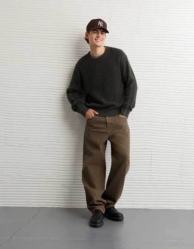 AE Fisherman Crew Neck Sweater