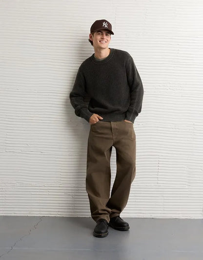 AE Fisherman Crew Neck Sweater