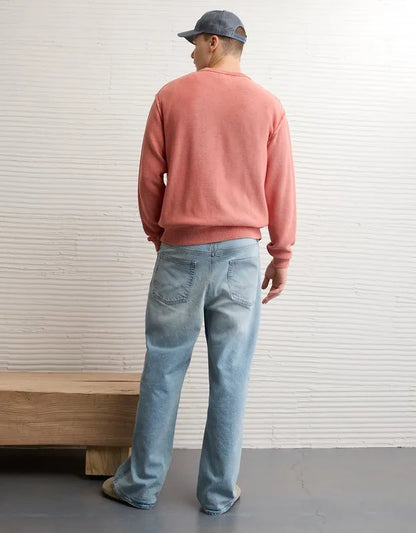 AE Washed Reverse Sweater