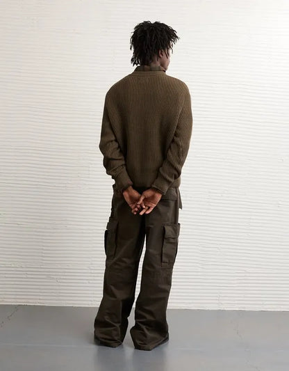 AE Fisherman Crew Neck Sweater
