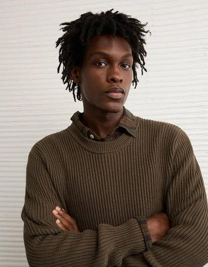 AE Fisherman Crew Neck Sweater