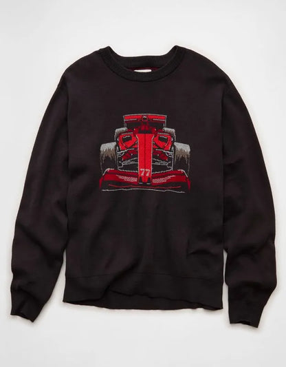AE Racing Graphic Crew Neck Sweater