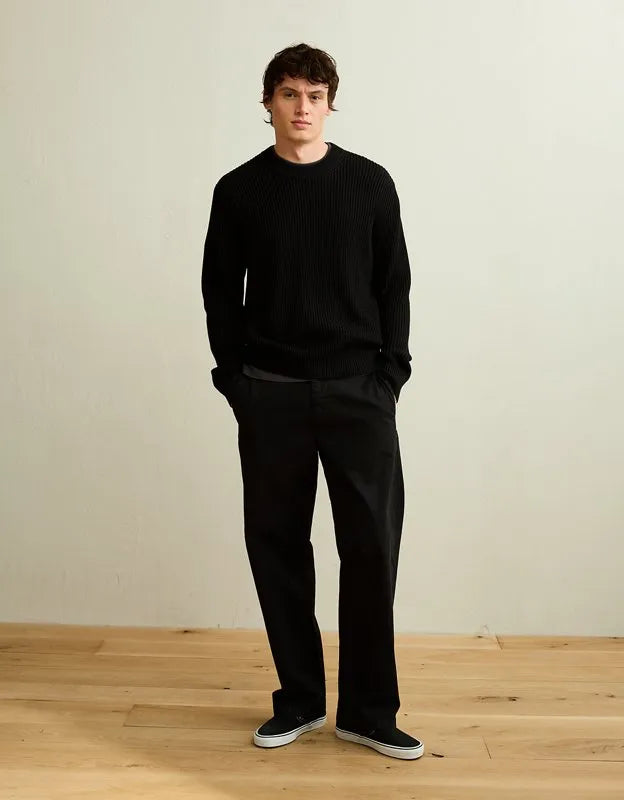 AE Fisherman Crew Neck Sweater