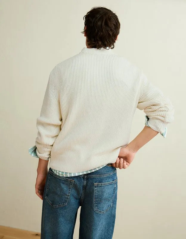 AE Fisherman Crew Neck Sweater