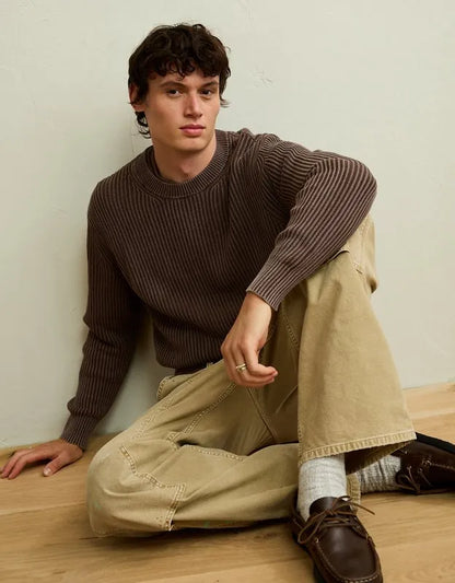 AE Fisherman Crew Neck Sweater