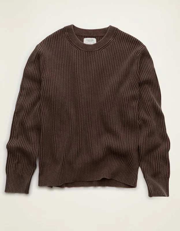 AE Fisherman Crew Neck Sweater