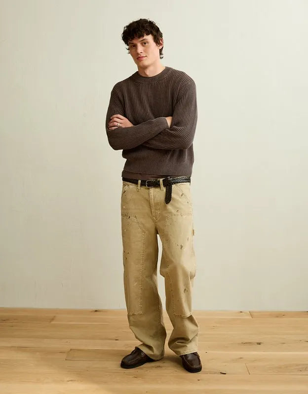 AE Fisherman Crew Neck Sweater