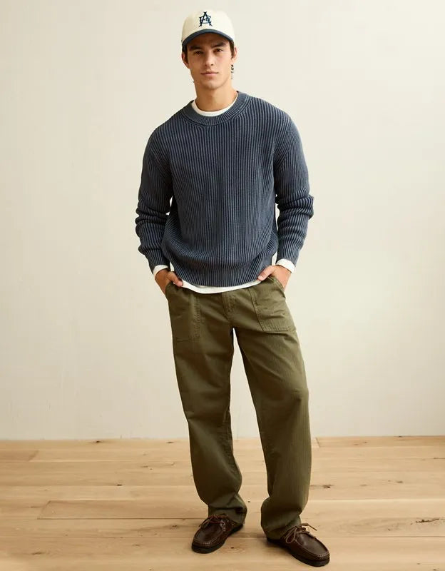 AE Fisherman Crew Neck Sweater