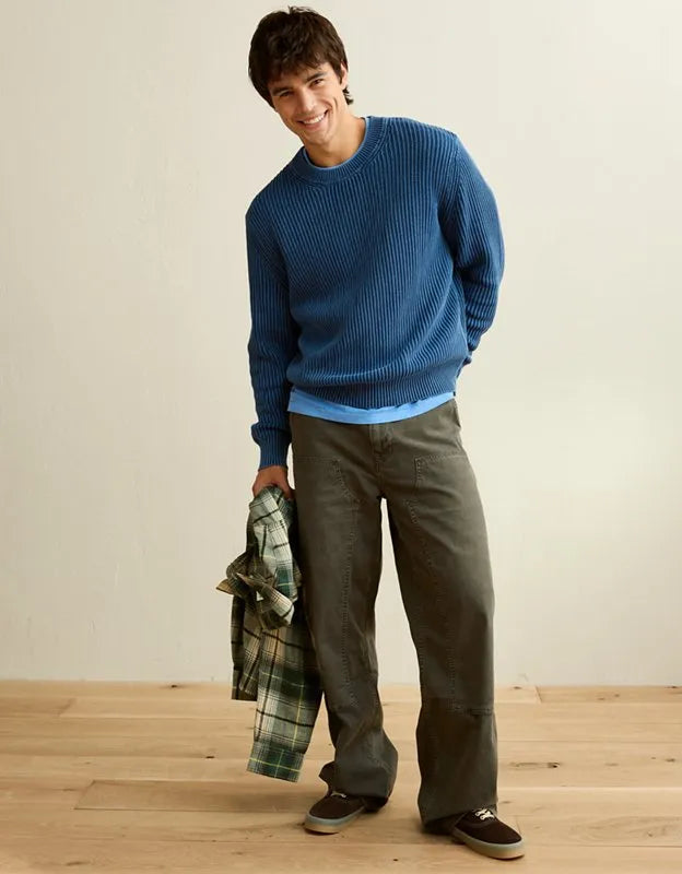 AE Fisherman Crew Neck Sweater