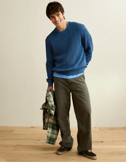 AE Fisherman Crew Neck Sweater