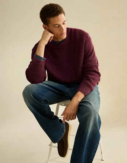 AE Fisherman Crew Neck Sweater