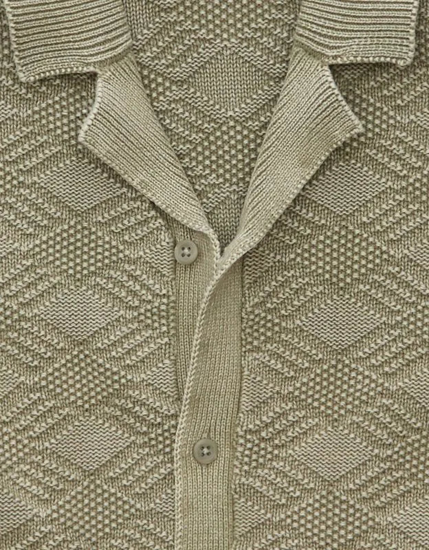 AE Garment-Washed Sweater Polo