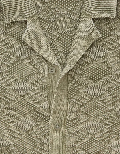 AE Garment-Washed Sweater Polo