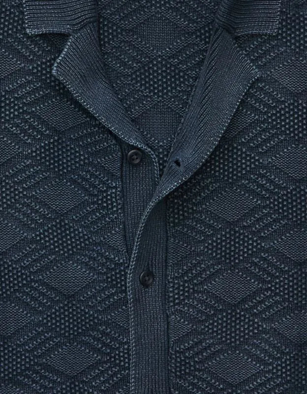 AE Garment-Washed Sweater Polo
