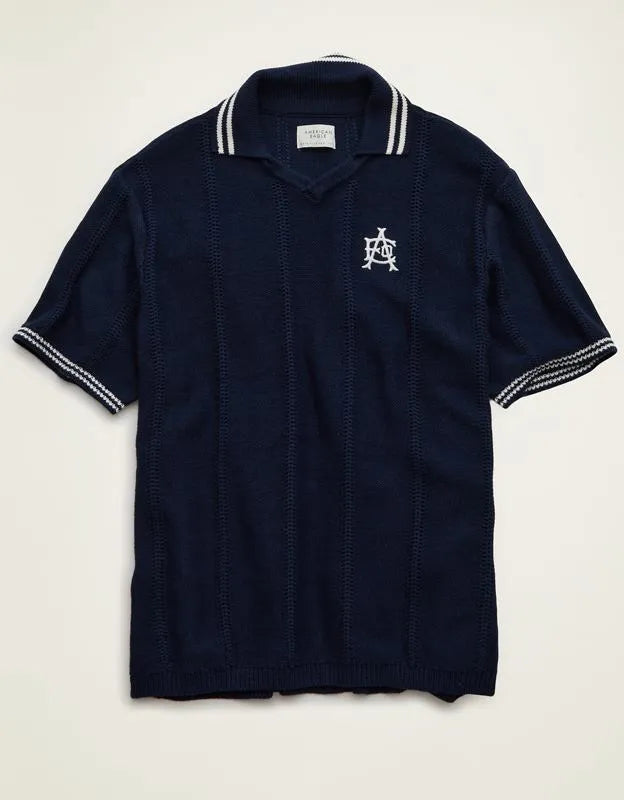 AE Graphic Sweater Polo