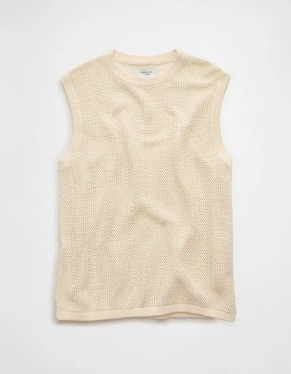 AE Open-Knit Sweater Tank