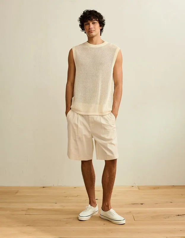 AE Open-Knit Sweater Tank