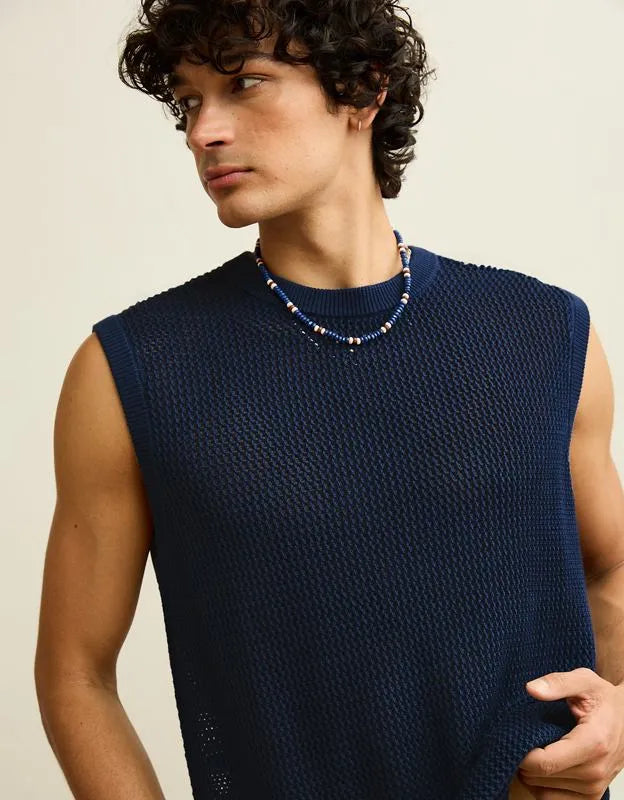 AE Open-Knit Sweater Tank