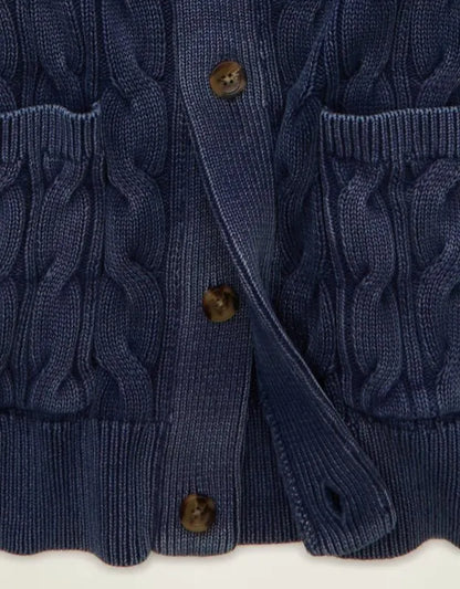 AE Chunky Knit Shawl Cardigan