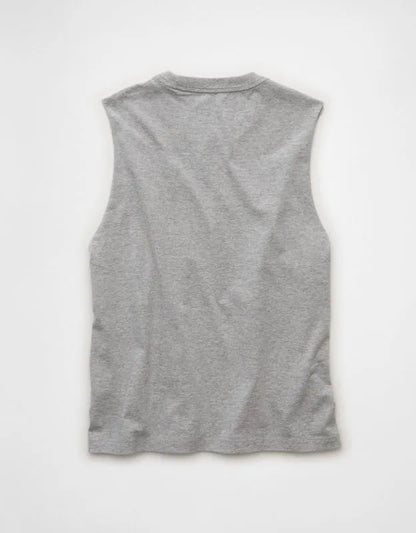 AE Boxy Fit Destination Graphic Tank Top