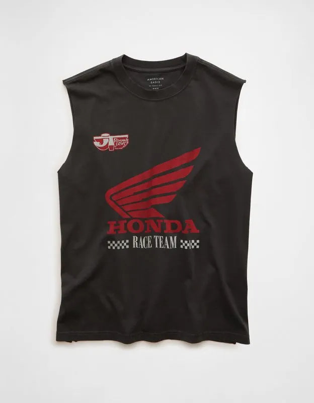 AE Boxy Honda Racing Graphic Tank Top