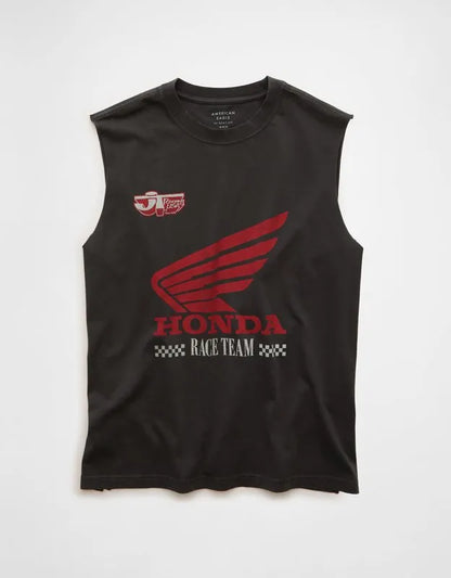 AE Boxy Honda Racing Graphic Tank Top