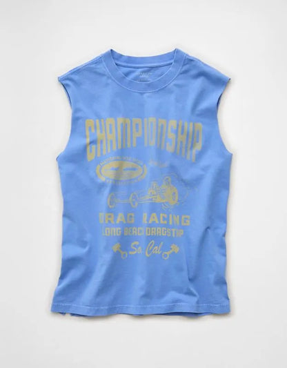 AE Boxy Fit NHRA Graphic Muscle Tank