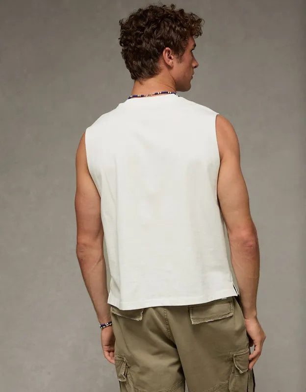 AE Boxy Fit Miller Racing Graphic Muscle Tank