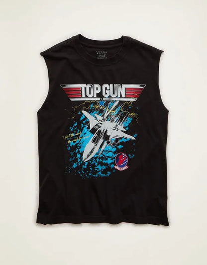 AE Boxy Fit Top Gun Tank Top