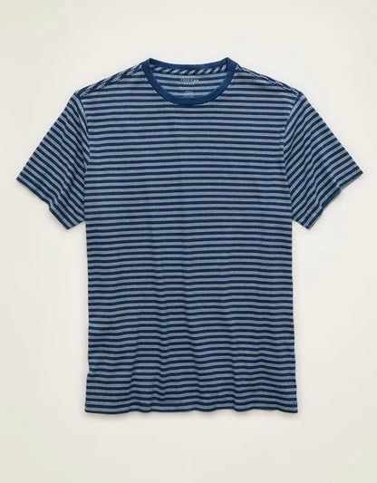 AE Standard Fit Indigo T-Shirt