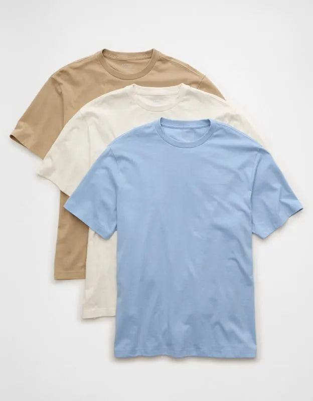 AE Standard Fit Lived-In T-Shirt 3-Pack