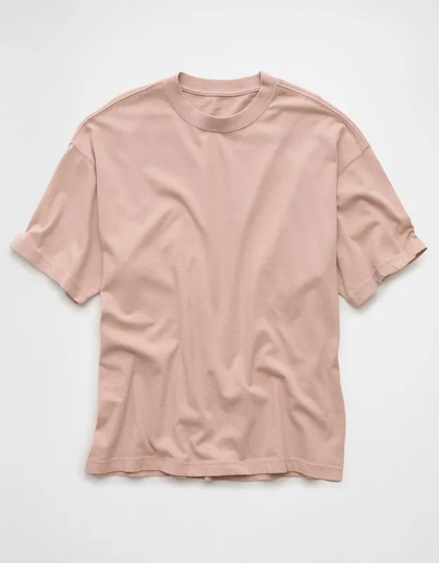 AE Boxy Fit Sueded Jersey T-Shirt